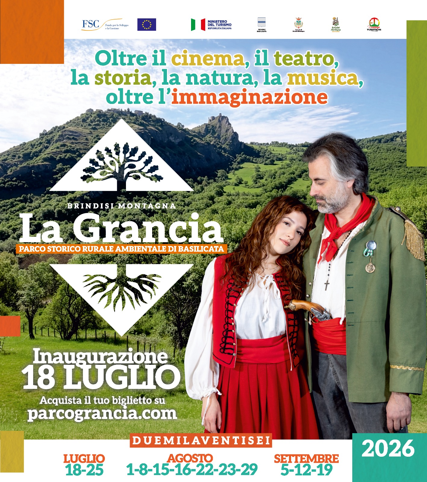 Il Parco della Grancia riapre le porte: a Brindisi Montagna torna la grande stagione del primo parco storico-ambientale d’Italia